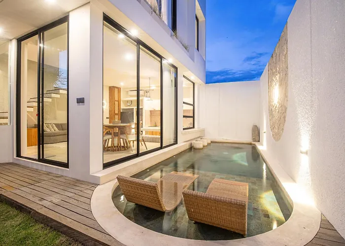بيت للعطل Chic 2Br Villas, Modern Comfort In Heart Of Canggu *