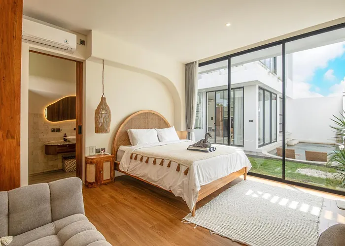 Chic 2Br Villas, Modern Comfort In Heart Of Canggu بيت للعطل *